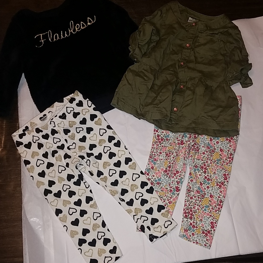 Carter's girls matching sets